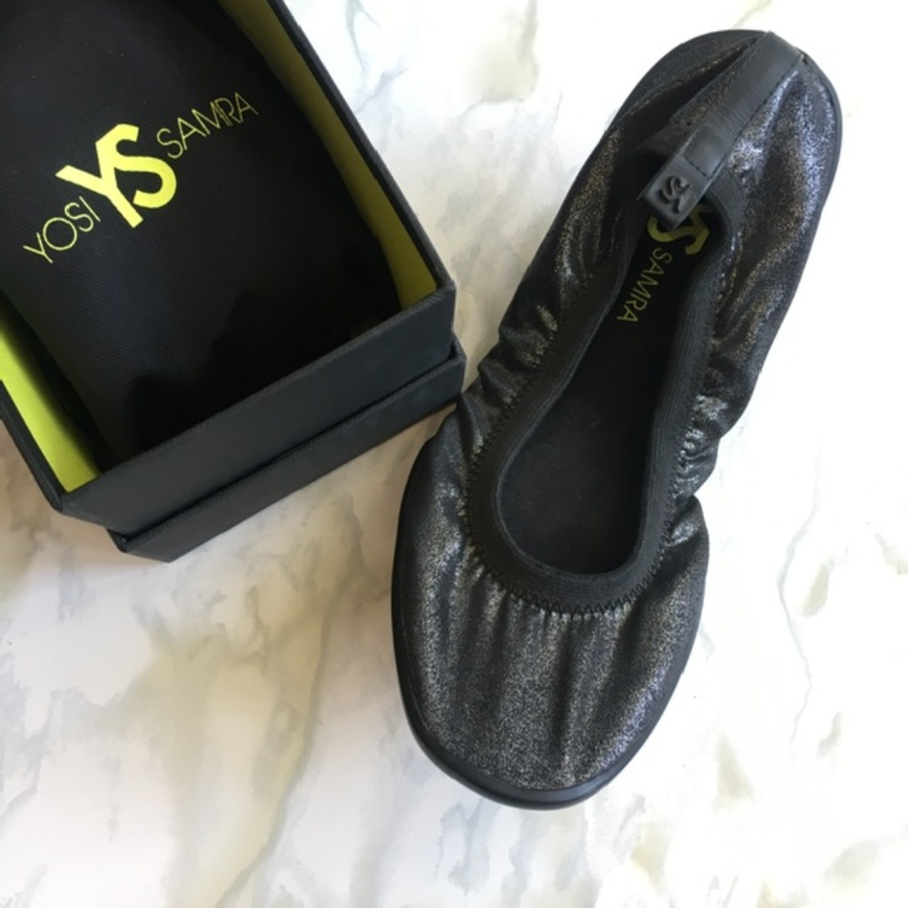 Yosi Samra Packable "Camilla" Flats